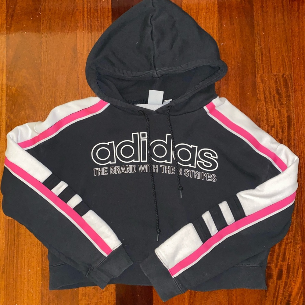 adidas Originals Legacy Cropped Hoodie Sweatshirt